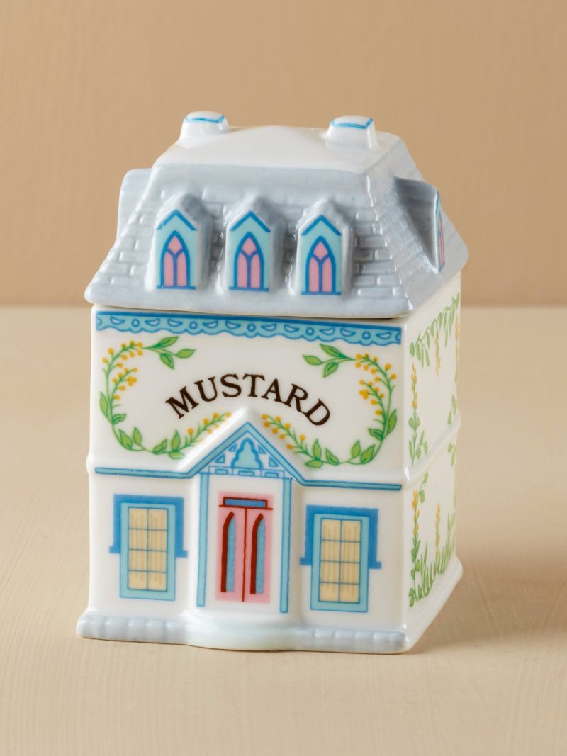 Lenox Spice Village Mustard Spice Jar